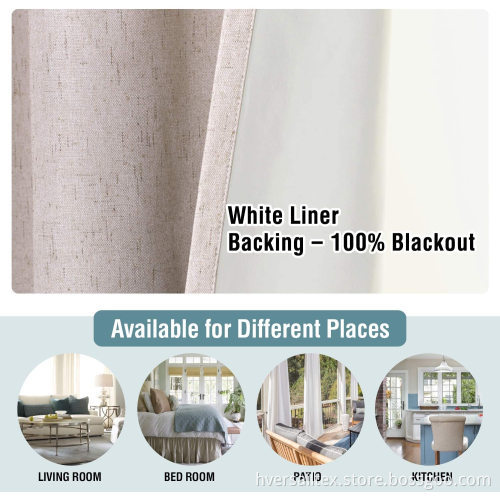Blackout blinds Grommet Window curtains